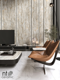 Керамогранит NT Ceramic Marmo Forest Carving арт. NTT99517M (60x120) матовый, карвинг